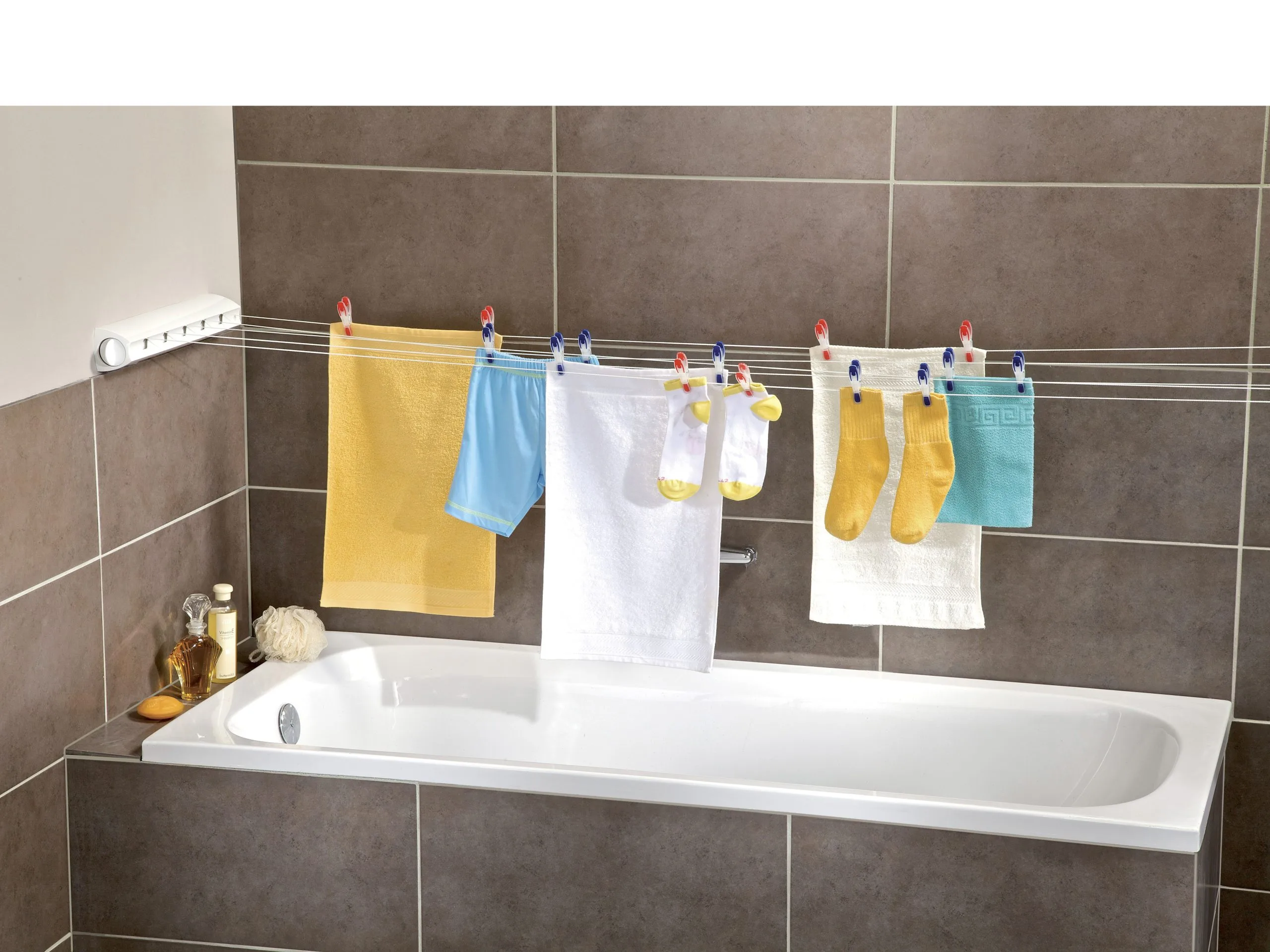 Leifheit Rollfix 210 Longline Tørrestativ 5 Leifheit Rollfix 210 Longline Tørrestativ - Billede 3