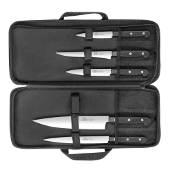 Lion Sabatier International Styx Knivsæt Med Knivtaske 6 Dele