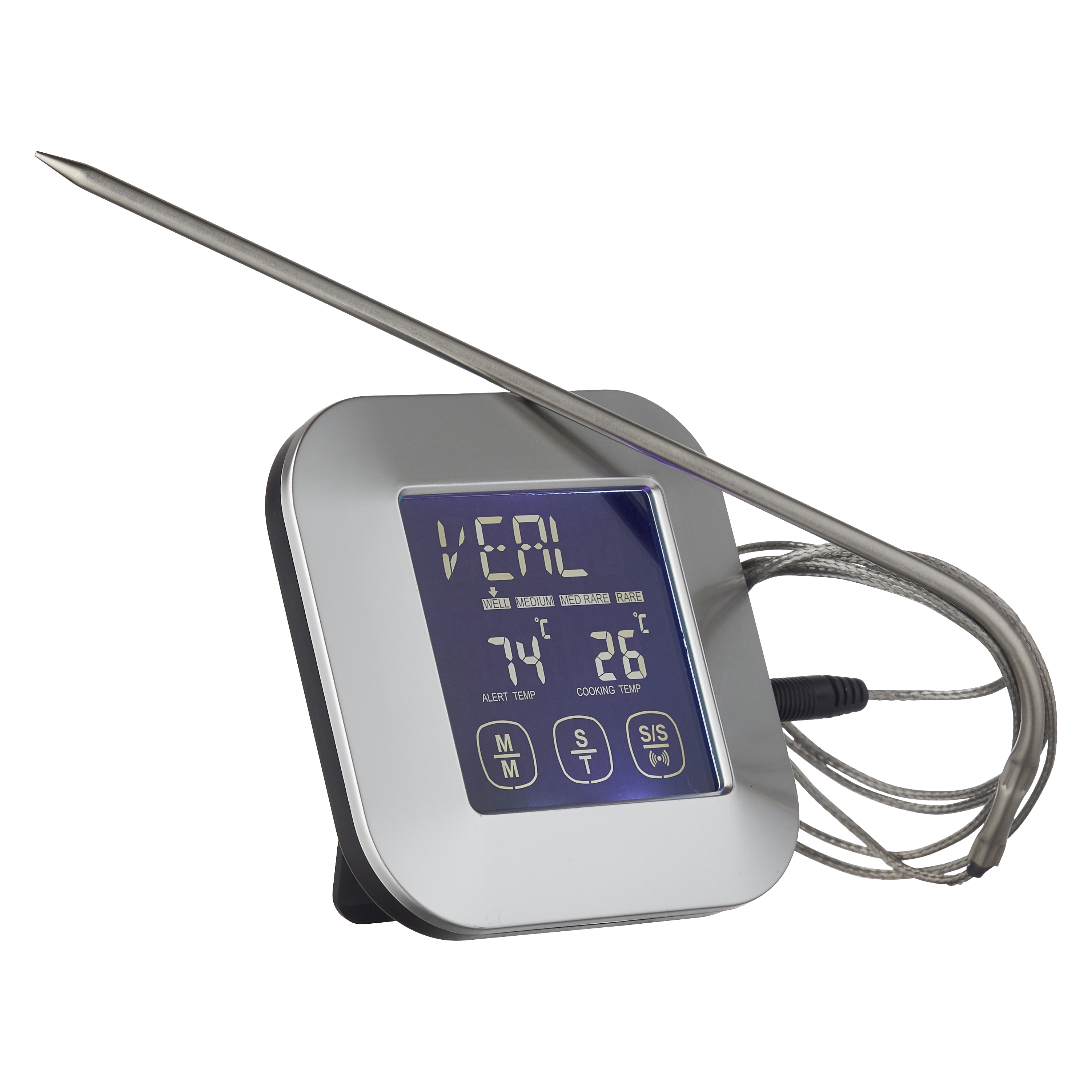 Funktion Stegetermometer Dig. M/timer 3 Funktion Stegetermometer Dig. M/timer