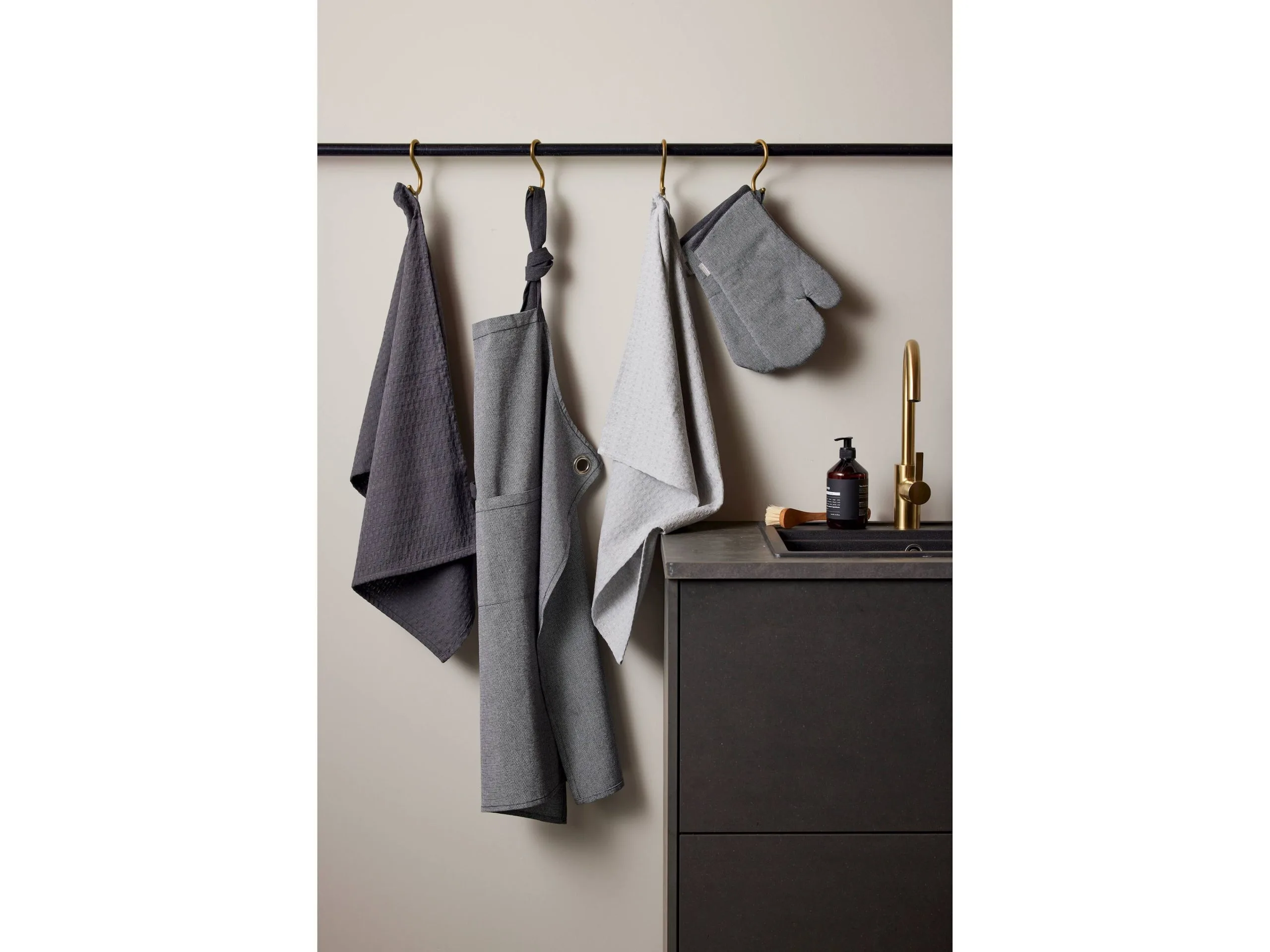 Bastian Tekstiler Tekstilsæt Recycle 5 Dele 6 Bastian Tekstiler Tekstilsæt Recycle 5 Dele - Billede 4