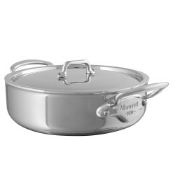 Mauviel Cook Style Gryde Med Stållåg Lav