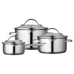 Funktion 6 Dele Grydesæt M/låg