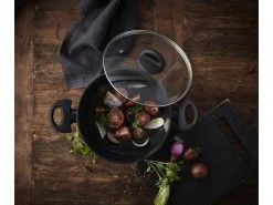 Funktion Ceramica Gryde Med Glaslåg -Mauviel Salgsbutik 24400 env 2 high