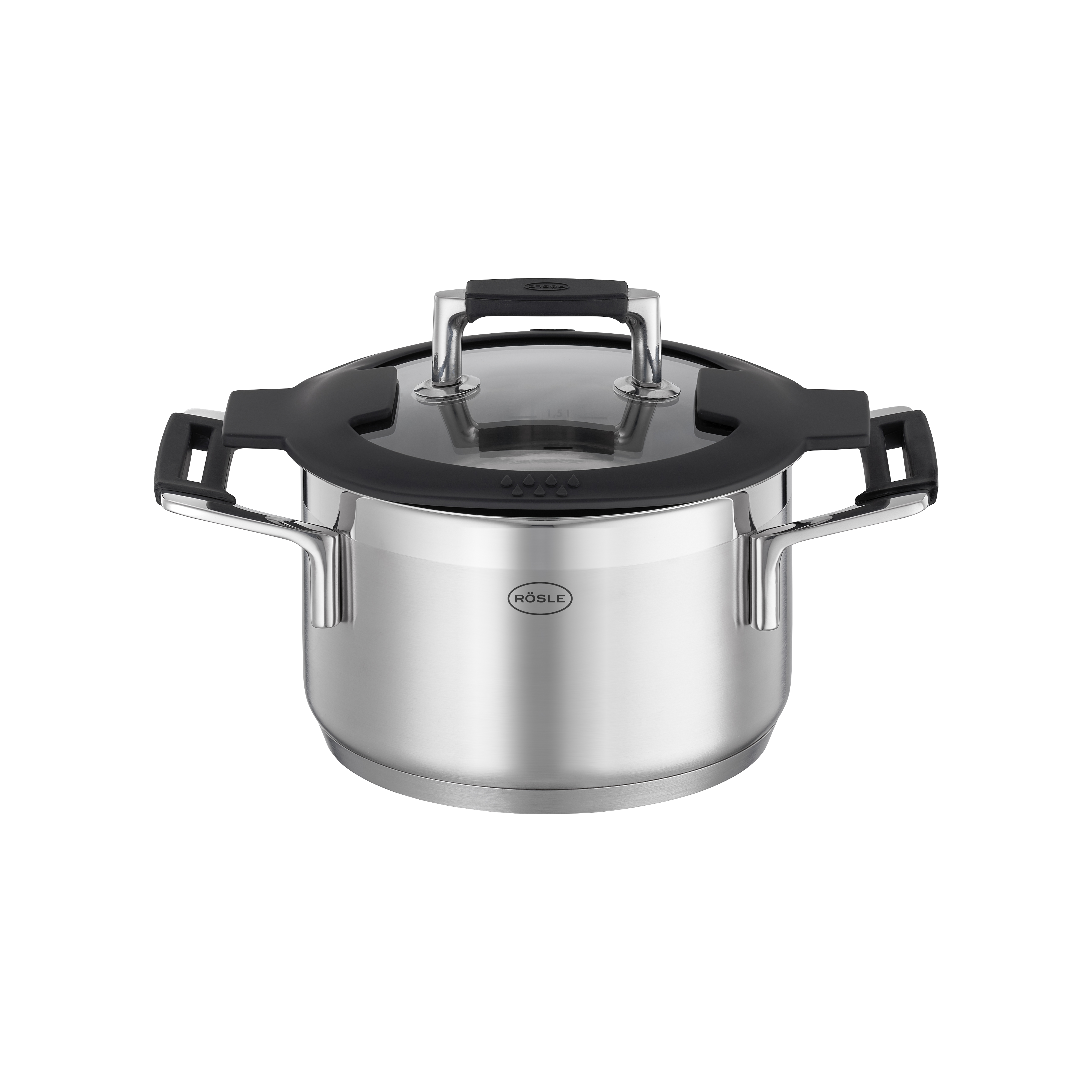 Rösle Silence Pro Gryde Med Glaslåg 2 Rösle Silence Pro Gryde Med Glaslåg