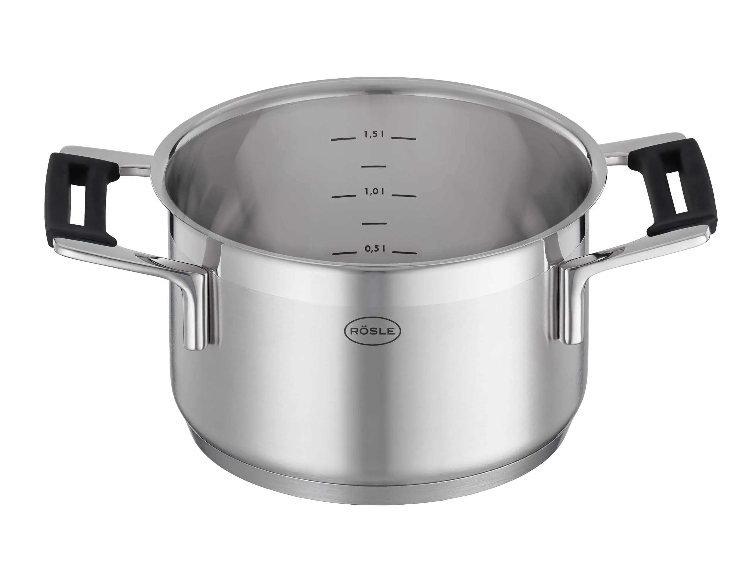 Rösle Silence Pro Gryde Med Glaslåg 3 Rösle Silence Pro Gryde Med Glaslåg - Billede 2