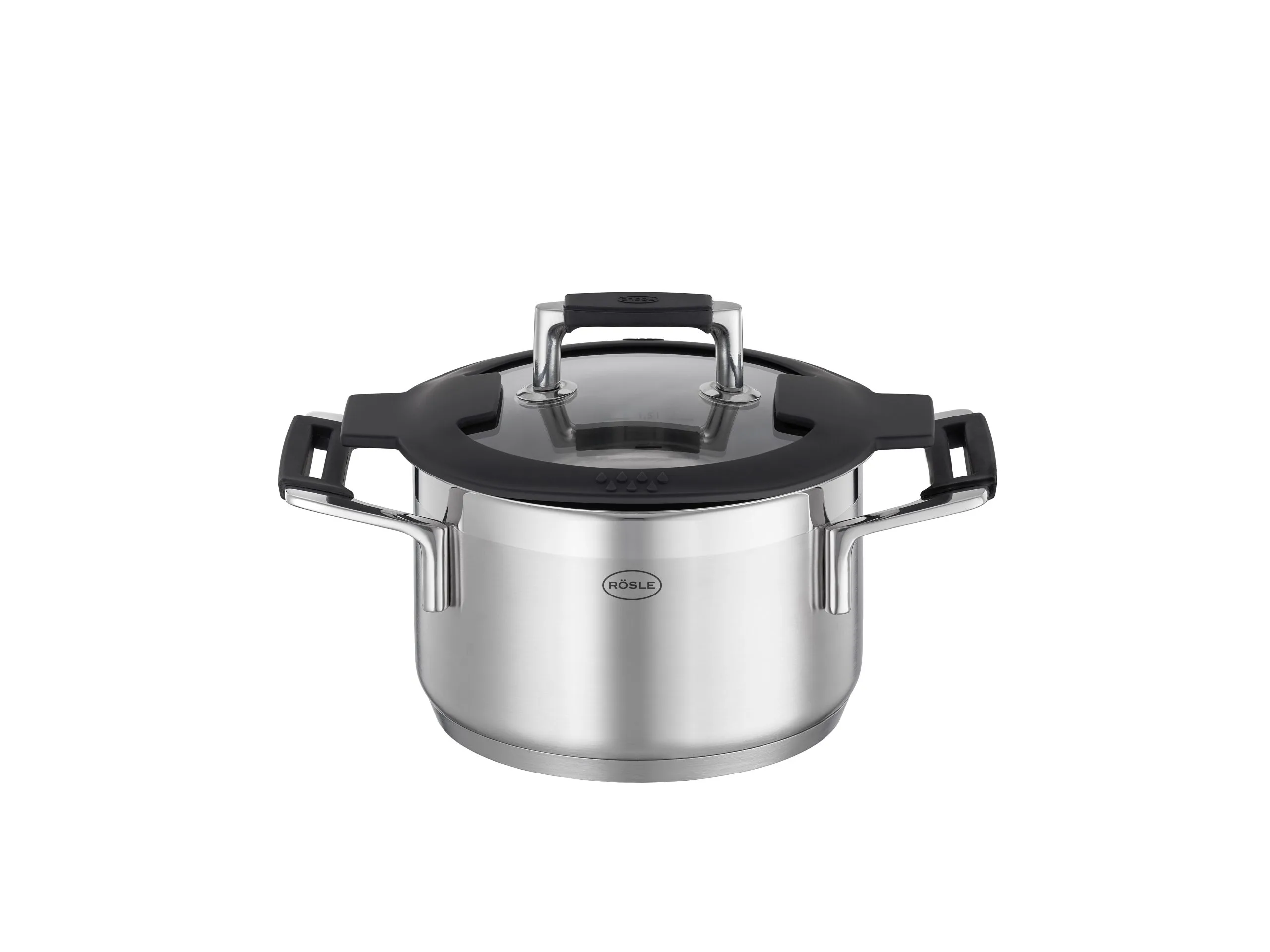 Rösle Silence Pro Gryde Med Glaslåg 5 Rösle Silence Pro Gryde Med Glaslåg - Billede 4